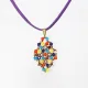 Symphony - Xochitl Rhombus S-Purple Suedine - 1